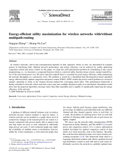 Energy-efficient utility maximization for wireless networks