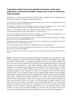 Figure 5. Standard deviations of ZTD differences between GNSS