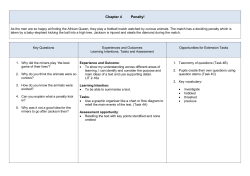 Task Sheet 15A Pupils develop ideas to plan a story about the