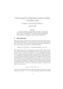 Concentration for independent random variables with heavy tails