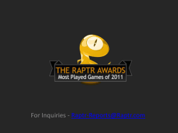 Most Played Games of 2011