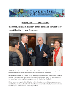 PRESS RELEASE 4 27 January 2016