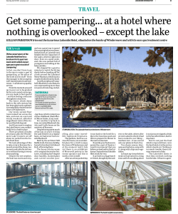 Get some pampering... at a hotel where nothing is