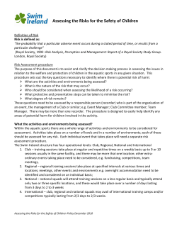 Risk Assessment Procedure in the Protection of