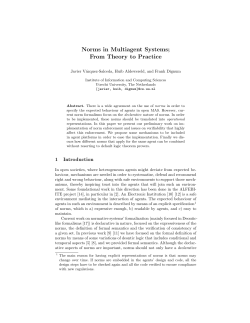Norms in Multiagent Systems