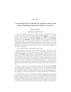 An introduction to Berkovich analytic spaces and non