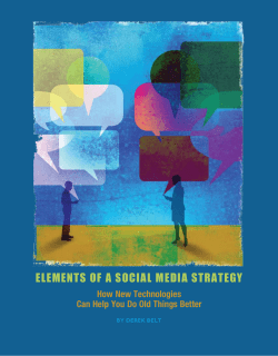 elements of a social media strategy
