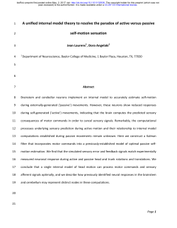 A unified internal model theory to resolve the paradox of