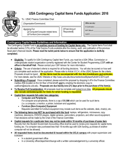 usa capital contingency