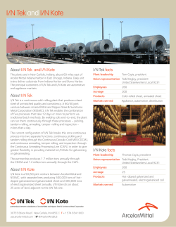 I/N Tek and I/N Kote