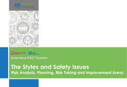 The Styles and Safety Issues