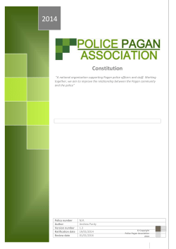 Link button - Police Pagan Association