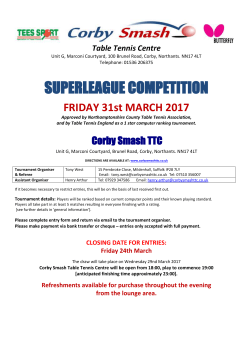 Table Tennis Centre Unit G, Marconi Courtyard, 100 Brunel Road