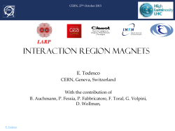 The Large Hadron Collider and the role of superconductivity in one