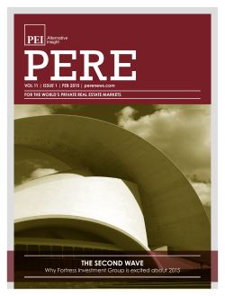 the second wave - Fortress Investment Group