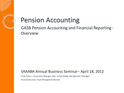 Single and agent multi-employer plan