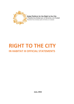 habitat iii policy paper 1 right to the city and cities for all (2016)