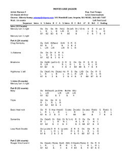 moves like jagger - Olympic Mountain Cloggers