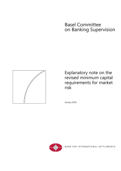 Explanatory note on the revised minimum capital requirements for