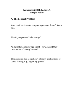 Bayesian Game
