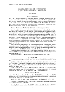 homeomorphisms of sufficiently large p*-irreducible