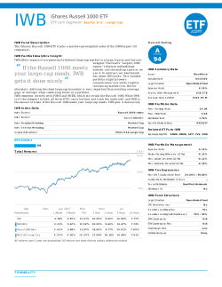 If the Russell 1000 meets your large-cap needs, IWB gets