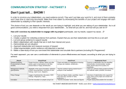 Proof evidence - Programme Med