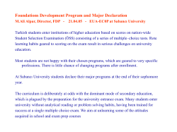 Foundations Development