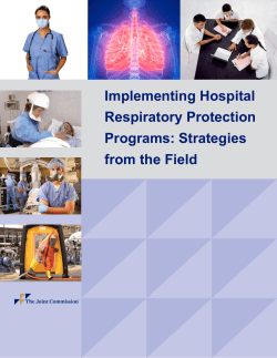 Implementing Hospital Respiratory Protection Programs: Strategies