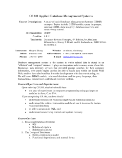 CS 250 Computer Algorithms and Problem Solving II