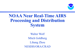 A fully operational AIRS processing and distribution system