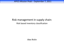 Introducing a New Product