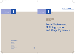 Social Preferences, Skill Segregation and Wage