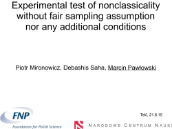 Experimental test of nonclassicality without fair sampling assumption
