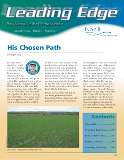 His Chosen Path - No