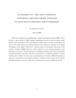 supplement to - University of Mississippi