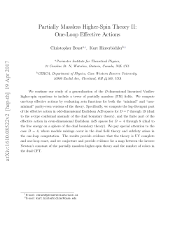 Partially Massless Higher-Spin Theory II: One