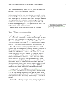 SOS and the unit sphere - Proofs, beliefs and algorithms through the