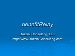 benefitRelay - Bazzini Consulting