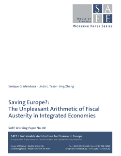 SAFE Working Paper No. 80