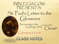 chosen - Biblecia