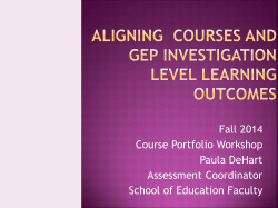 Connecting Students to Learning