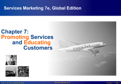 Role of Marketing Communications