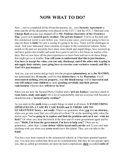 Conditional Acceptance for Value for Proof of Claim (CAFV)