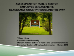 Employee survey &ndash; the design