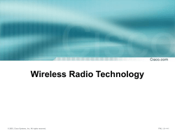 Wireless Topologies