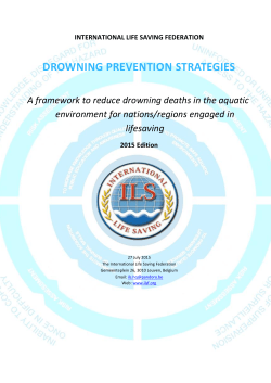 Drowning Prevention Strategies - International Life Saving Federation