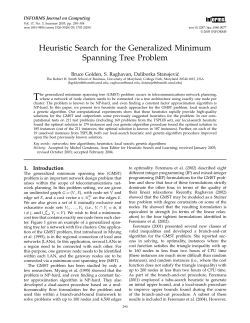 Heuristic Search for the Generalized Minimum