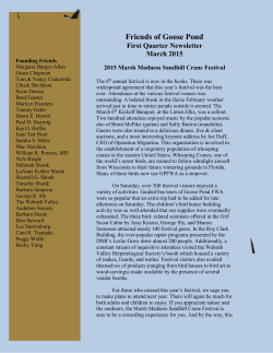 March 2015 - Friends of Goose Pond