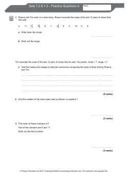 KS3 Maths Progress - Holly Lodge Girls` College